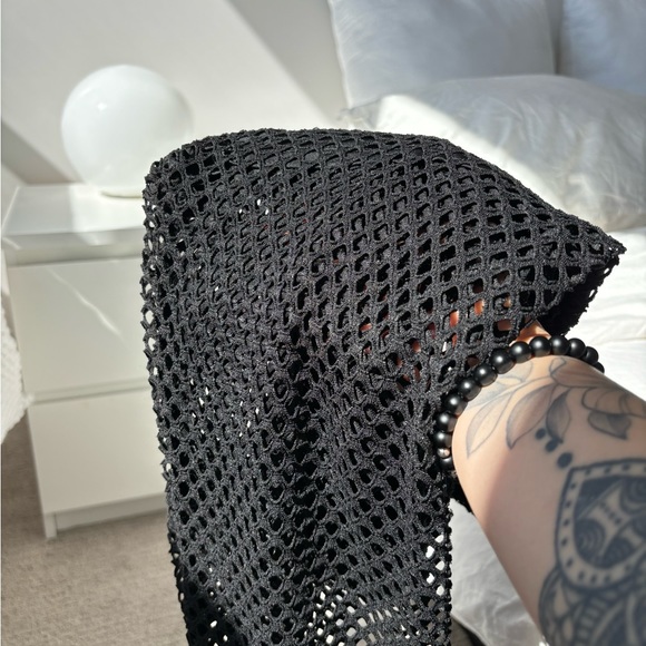 Forever 21 | black netted pants with black short insert - Picture 4 of 4